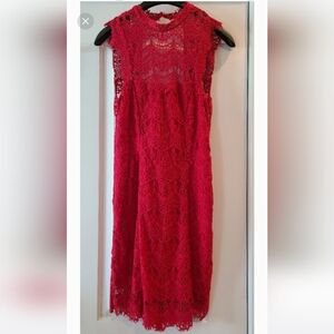 Red Free People dress